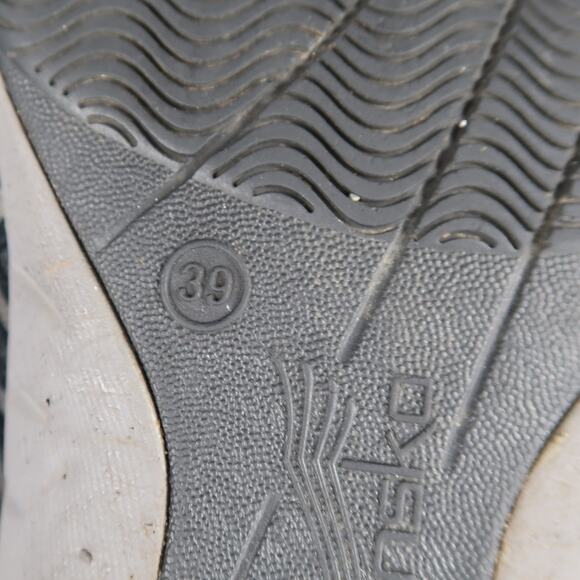 Dansko Shoes Womens 39 Casual Sneaker Honor Leather Black Lifestyle Trainer Walk - Picture 11 of 12